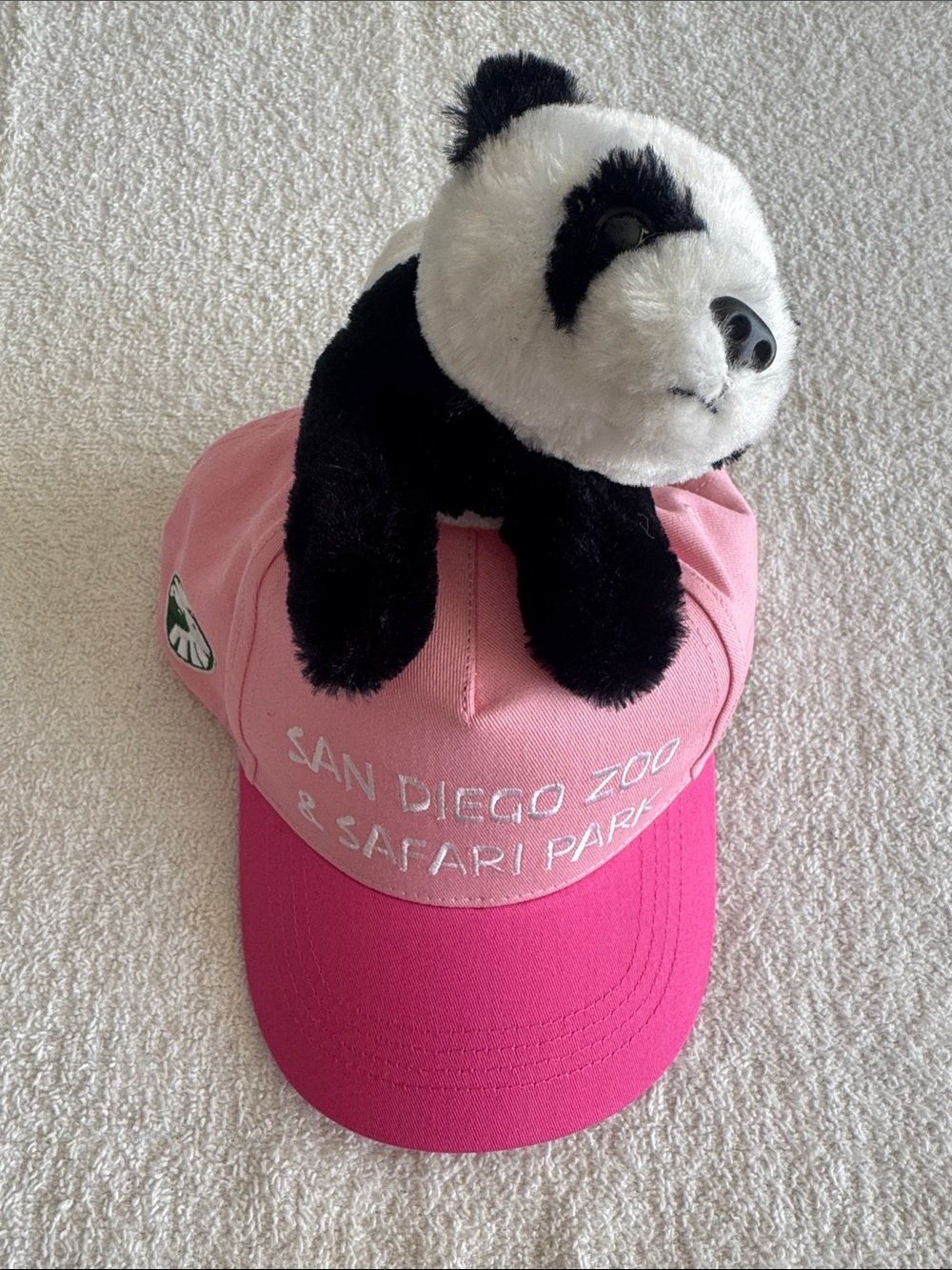 Zoologee San Diego Zoo & Safari Park Kids Pink Panda Plush Cap Hat